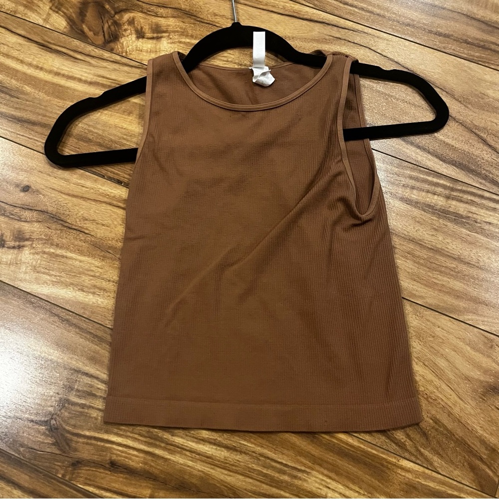 Nikibiki Chocolate Brown Tank Top